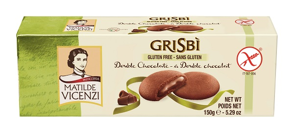 Grisbi Double Chocolate - glutenfrei 150g | Vicenzi