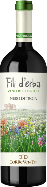 Fili d' Erba Nero di Troia Puglia IGT - Bio - 0,75l 13% - 2019 | Torrevento