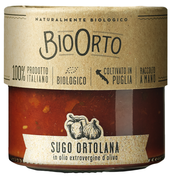 Tomatensoße Ortolana BIO 185g/BioOrto