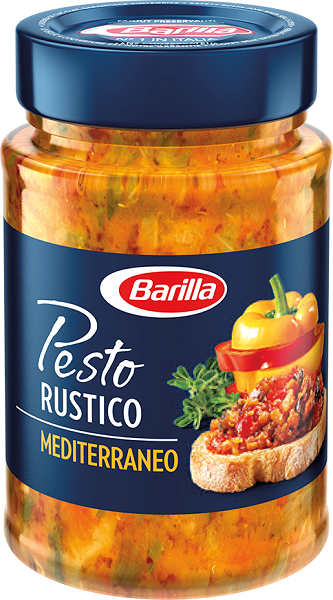 Pesto Rustico Mediterraneo 200g | Barilla