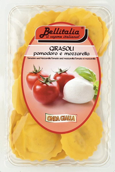 Girasoli mit Tomaten und Mozzarella 250g | Bellitalia