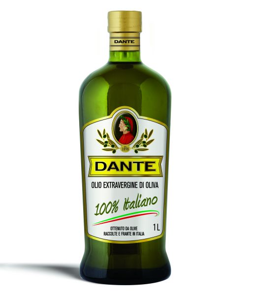 Olio EVO Extra Natives Olivenöl 100% Italienisch 1 Liter /Dante