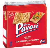 Cracker mit Salz 560g | Gran Pavesi