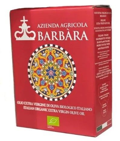 Olio extra vergine di oliva Bag in Box BIO 3L | Barbara