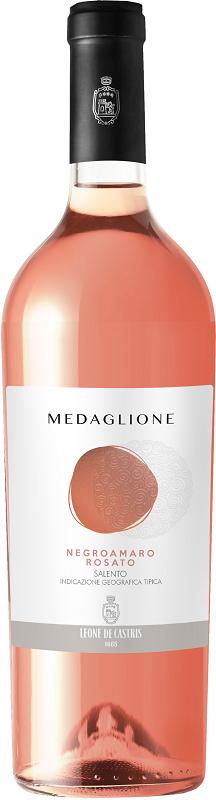Rosé 0.75l 2021 Roséwein Medaglione IGT de - aus - Salento Leone Negroamaro Castris Il 12.5% | Apulien