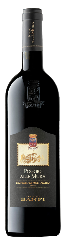 Rotwein Poggio Castello aus - - Toskana 0,75l Montalcino 2018 15% Banfi alle | Brunello Mura DOCG di Banfi