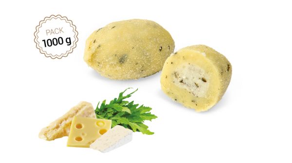 Gnocchi gefüllt mit Käse und Rucola 1Kg/Temporin