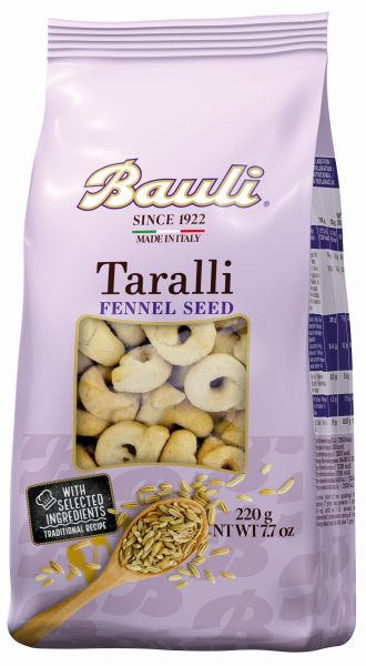 Taralli mit Fenchel 220g| Bauli
