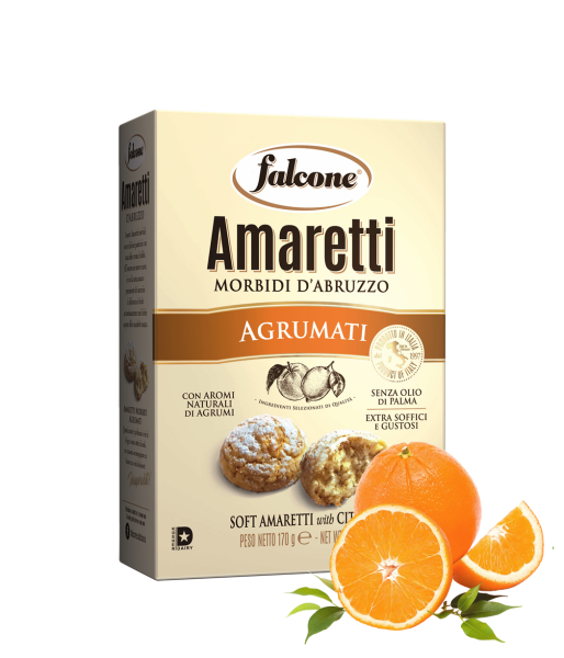 Amaretti soft Agrumati 170g | Falcone