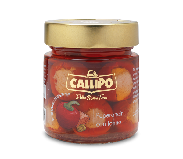Peperoncini con tonno Chilis mit Thunfisch 225g | Callipo