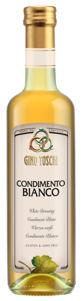 Condimento Bianco - Weißweinessig Würze 500ml | Toschi