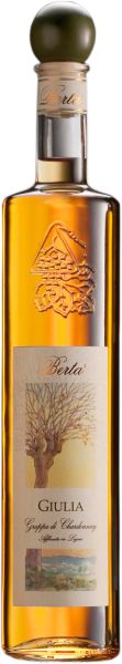 Grappa di Chardonnay Giulia Invecchiata 0,7l 40% | Berta Distillerie