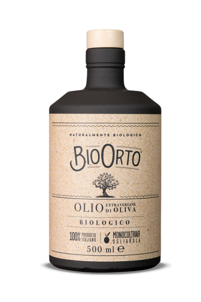 Olio Extravergine di Oliva Monocultivar Ogliarola BIO 250ml | BioOrto