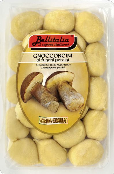 Gnocconcini Kartoffelkößchen mit Steinpilzen 500 g / Bellitalia