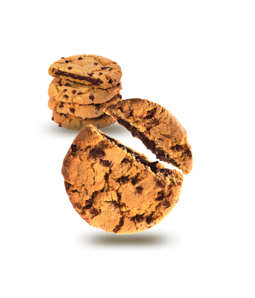 Cookies Cuor di Gianduia 200g 4 x 50g | Falcone