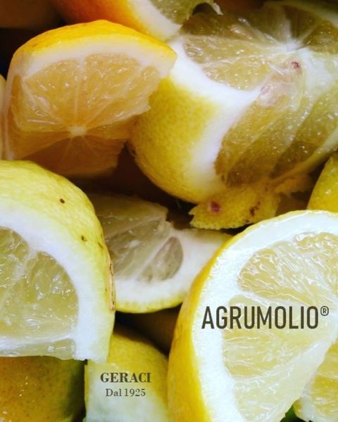Agrumolio Olio EVO Geraci mit Zitrone in Keramikflasche 0,1L | Olivoil