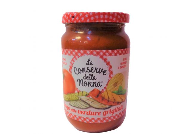 Tomatensoße mit gegrillten Gemüse 350g | Le Conserve della Nonna
