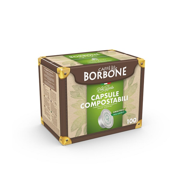 Miscela Rossa DonCarlo Kaffee 100 Stück pro Karton | Caffé Borbone