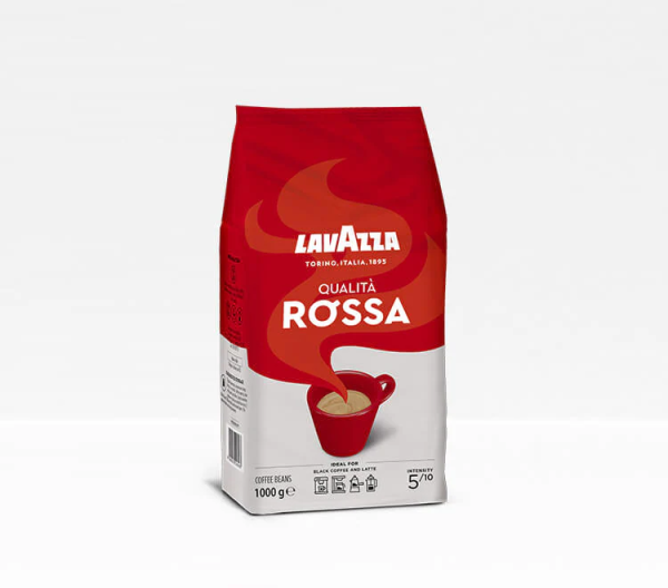 Caffe Qualita Rossa ganze Bohnen 1Kg | Lavazza