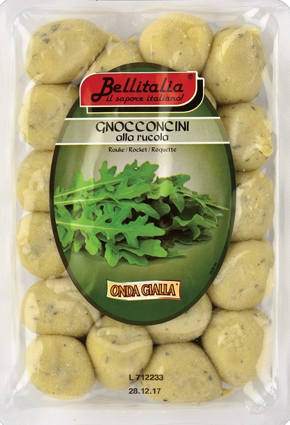 Gnocconcini Kartoffelklößchen mit Rucola 500g | Bellitalia