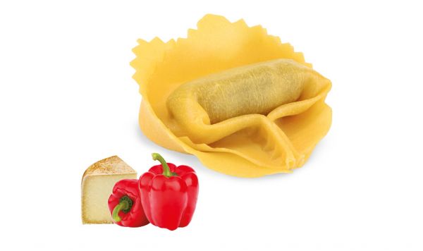 Tortelloni mit rotem Paprika u. Pecorino 500g/ Temporin