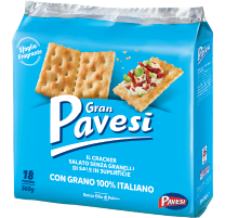 Crackers ungesalzen 560g | Gran Pavesi