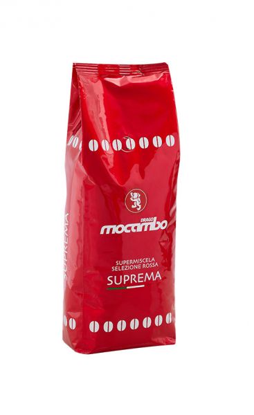 Caffe Suprema Rot ganze Bohnen 1Kg/Mocambo