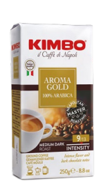 Caffe Kimbo 100% Gold Arabica 250g gemahlen | Kimbo
