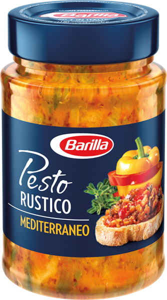 Pesto Rustico Mediterraneo 200g/Barilla