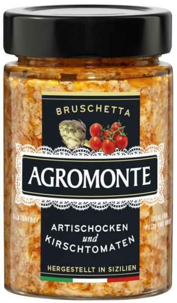 Bruschetta Artischocken und Kirschtomaten 200g | Agromonte