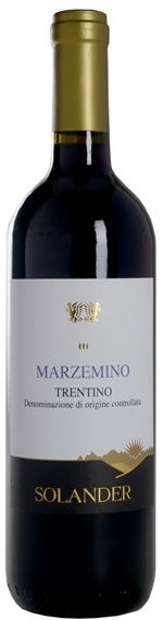 Solander Marzemino Trentino DOC 0,75l 13% - 2016 / San Rocco