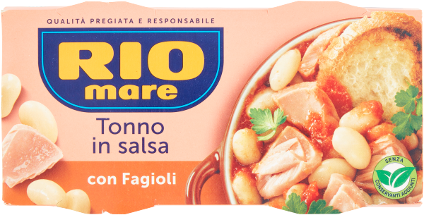 Tonno in Salsa con Fagioli 2x160g | Rio Mare