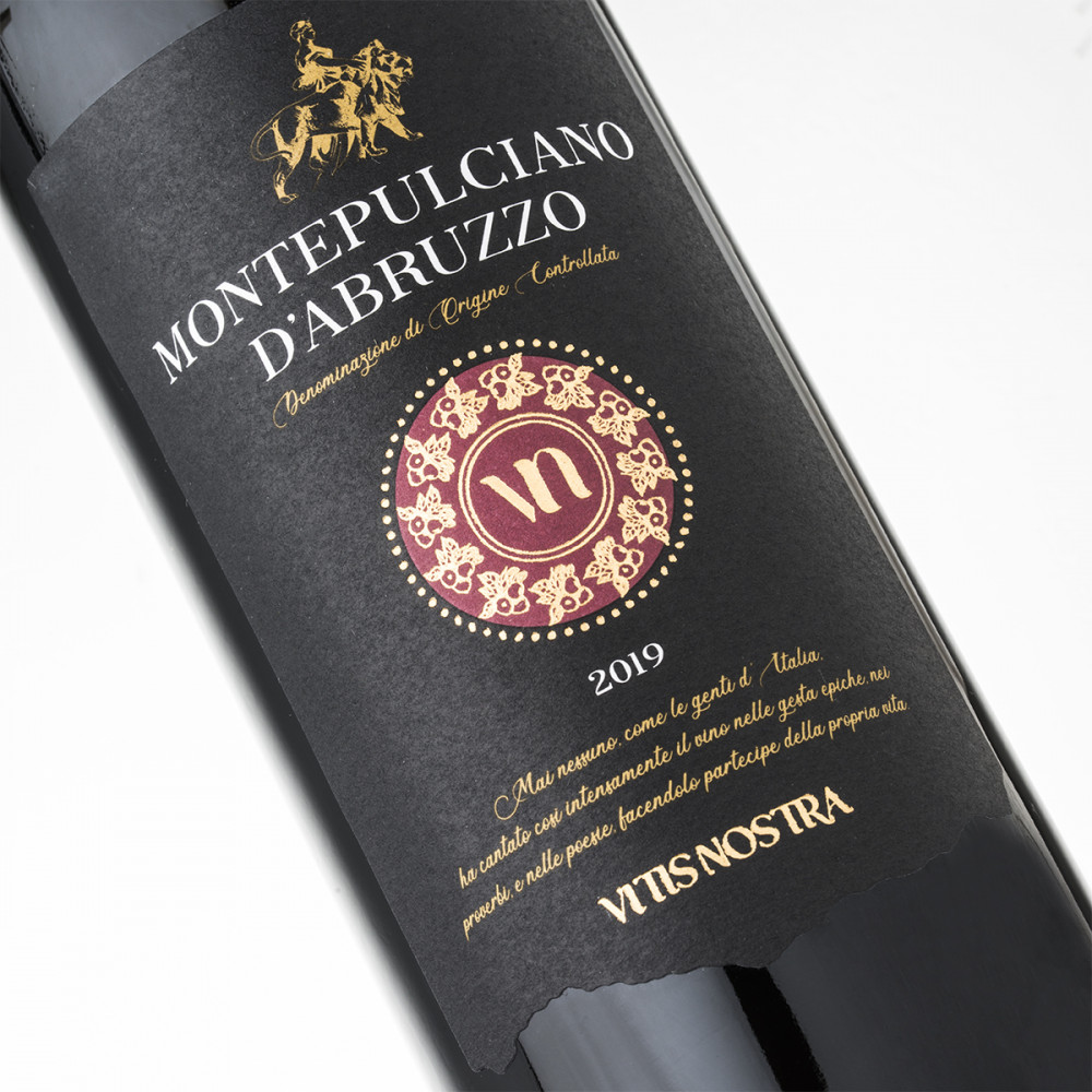 Vitis Nostra Montepulciano d\'Abruzzo DOC - den 0,75l 2022 aus Abruzzen - Enoitalia 12,5% Rotwein