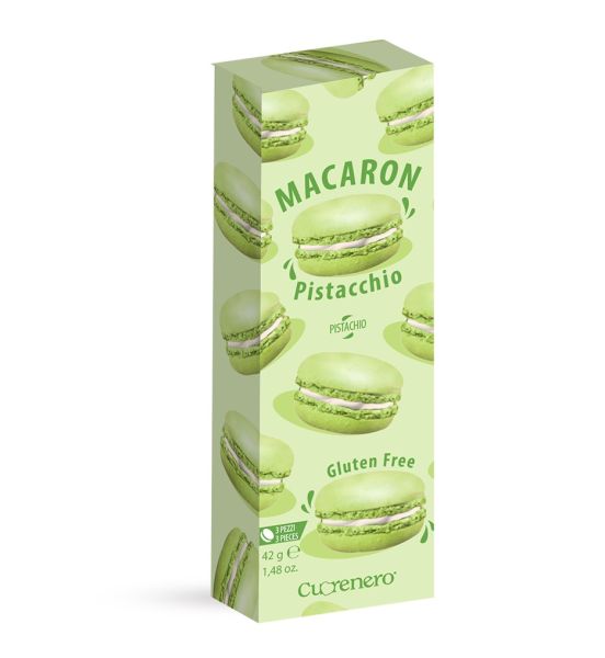 Macarons Pistazien Pistacchio 42g | Cuorenero