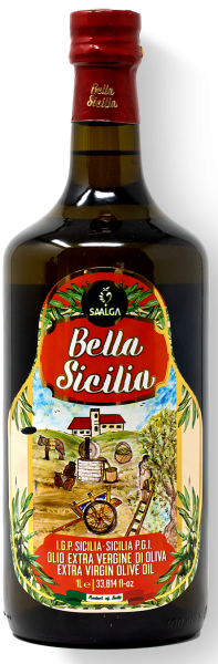 Olio extra vergine IGP Bella Sicilia 1Liter/Saalga