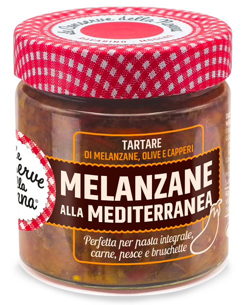 Aubergine Melanzane alla Mediterranea 200g | Le Conserve della Nonna