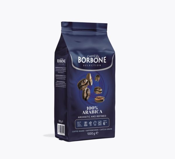 Selection 100% Arabica 1Kg ganze Bohnen | Caffé Borbone