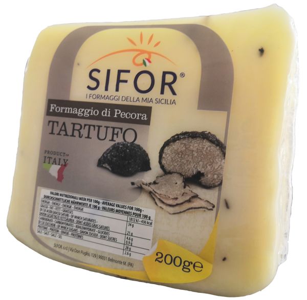Schafskäse mit Trüffeln aus Sizilien 200g | Sifor