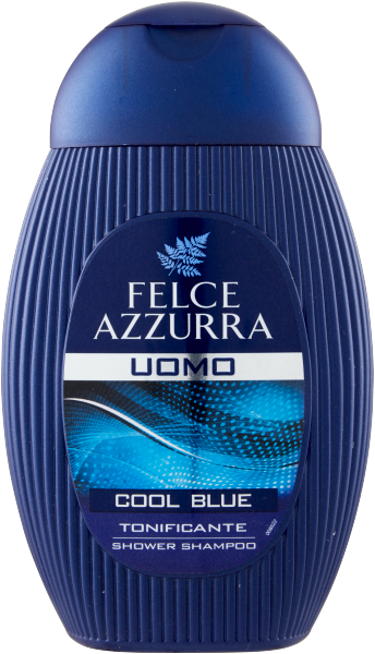 Duschgel Shampoo Uomo Cool Blue 400ml | Felce Azzurra