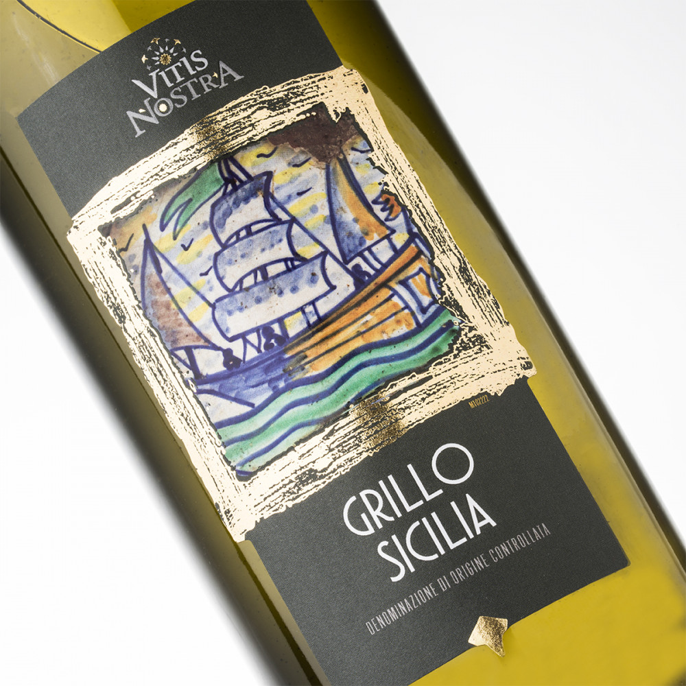 Grillo Sicilia DOC Vitis Nostra 0,75l 12% - 2022 | Enoitalia - Weißwein aus  Sizilien