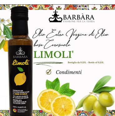 Condimento Olivenöl mit Limone di Sicilia 250ml | Barbara