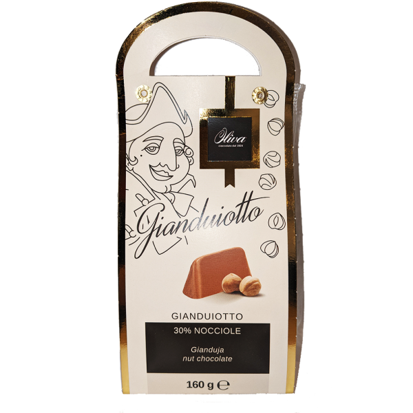 Gianduiotto Gianduja-Haselnussschokolade 160g / Dulcioliva