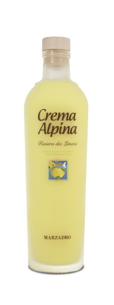 Crema Alpina Riviera dei Limoni 0,2l 17% | Marzadro
