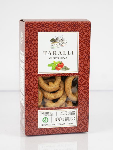 Taralli mit Pizzageschmack 200g | Taralloro