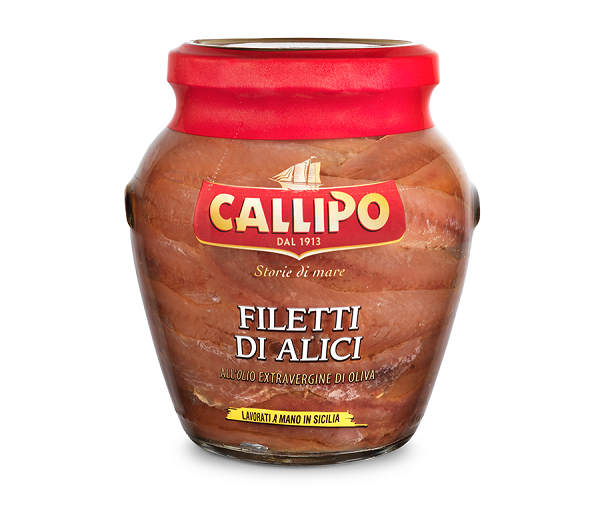 Filetti di Alici all'Olio Extravergine di Oliva 75g | Callipo