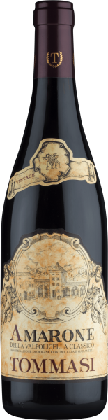 Amarone della Valpolicella Classico DOCG 0.75l 15% - 2018 | Tommasi -  Rotwein aus Venetien