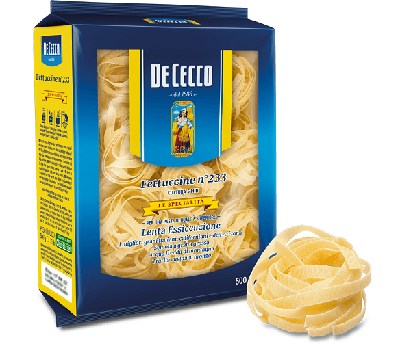 Fettuccine ohne Ei Pack Nr.233 500g | De Cecco