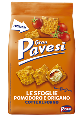 Cracker mit Tomaten und Oregano 160 g / Pavesi