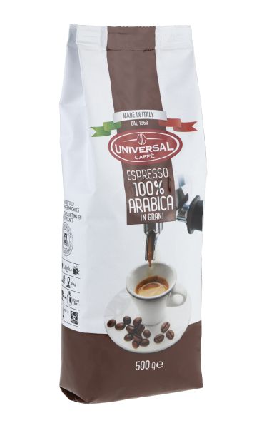 Caffè Universal Espresso 100% Arabica 500g Bohnen | Universal Caffè