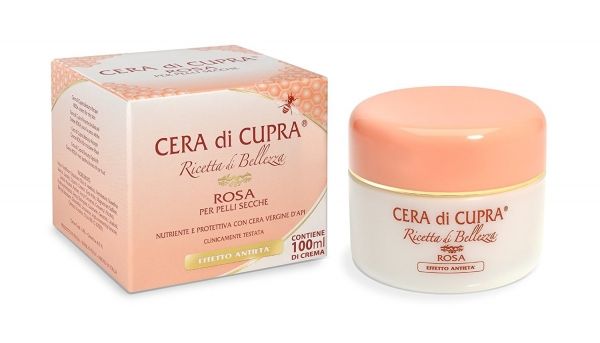 Gesichtscreme Rosa für trockene Haut Dose 50ml | Cera di Cupra